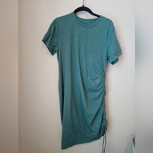 Tshirt Ruched Side Dress Small